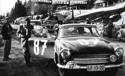 W 313 S na Rallye Semperit 1958